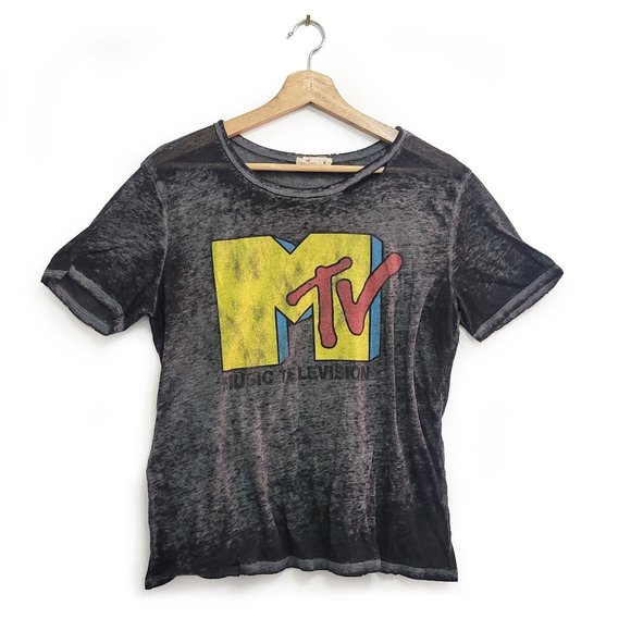 Distressed MTV T-Shirt - Picture 1 of 5